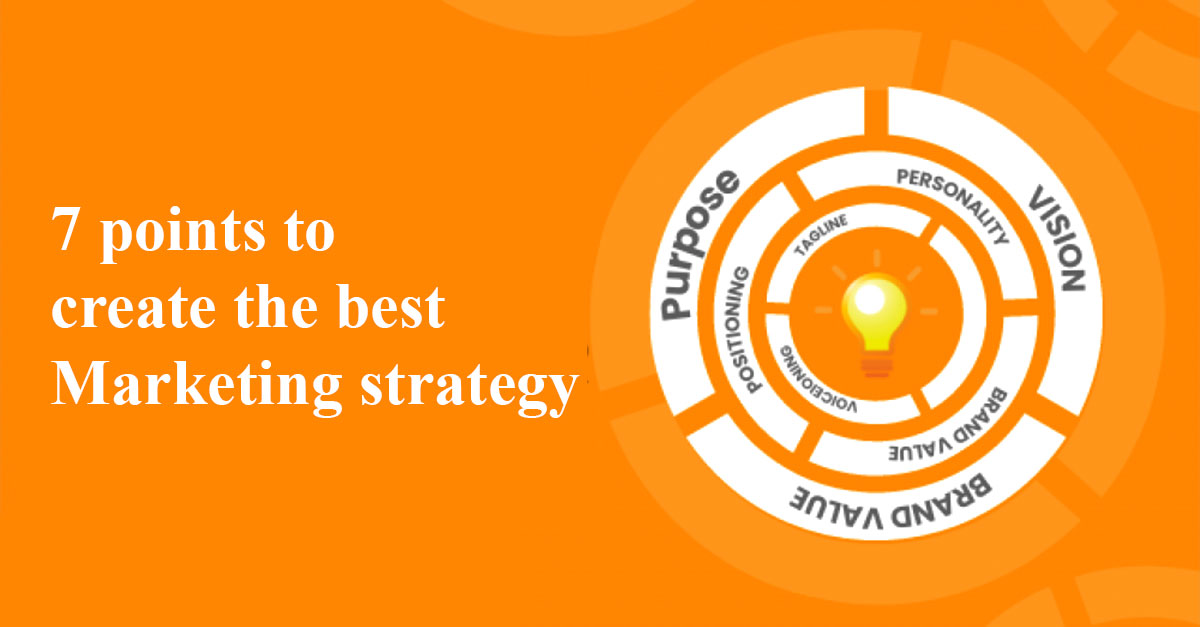 7 points to create the best Marketing strategy